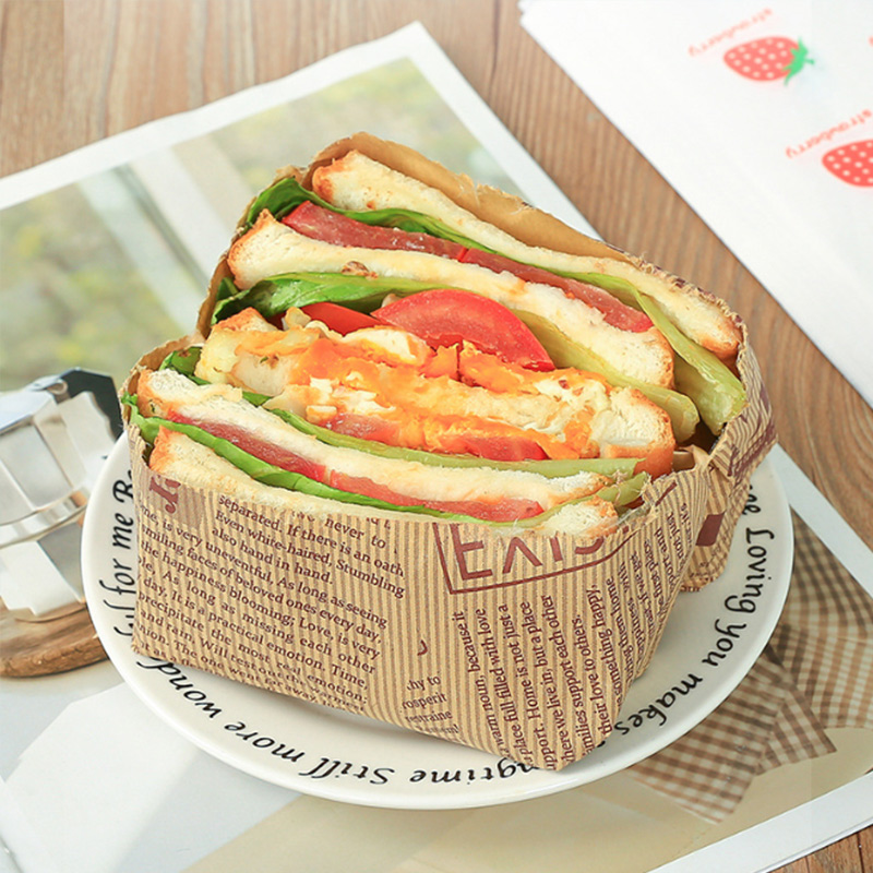 Sandwich paper usage method