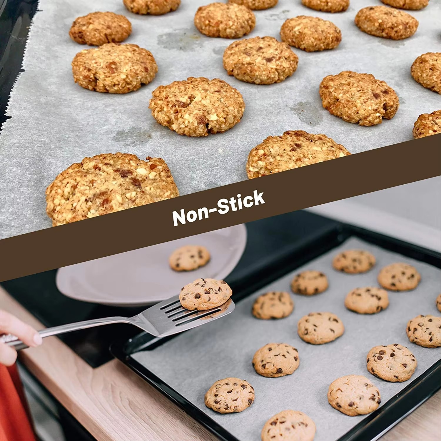 Double Sided Silicone Nonstick Baking Paper Roll Baking Parchment Paper