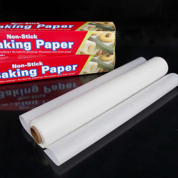High Quality 30 Meter Rolls Food Trays Household Pressed Parchment Paper Cooking No Splinter Cake Ba